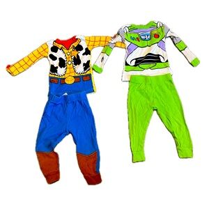 Buzz and Woody “ Toy Story characters “